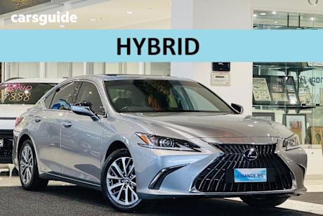Silver 2021 Lexus ES Sedan ES300H LUXURY F