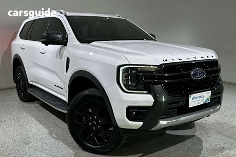 White 2023 Ford Everest SUV WILDTRAK 4X4