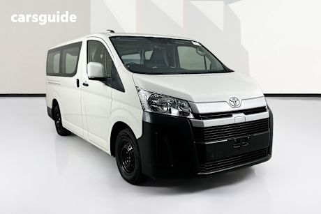 White 2020 Toyota HiAce Van Lwb