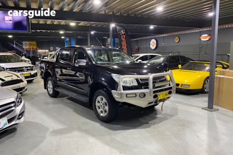 Black 2013 Holden Colorado Crew Cab Pickup Ltz (4X4)