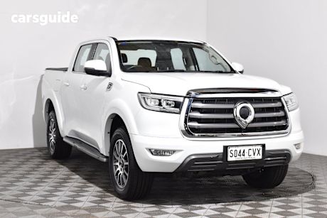 White 2022 GWM UTE Ute Tray CANNON 4X4
