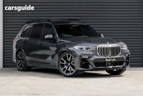 Grey 2020 BMW X7 Wagon Xdrive30D M Sport