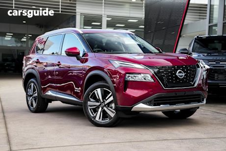 Red 2025 Nissan X-Trail Wagon Ti (4Wd) E-Power (Hybrid)