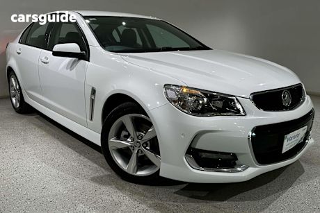 White 2016 Holden Commodore Sedan SV6 R