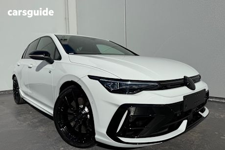 White 2025 Volkswagen Golf Hatchback R Black Edition