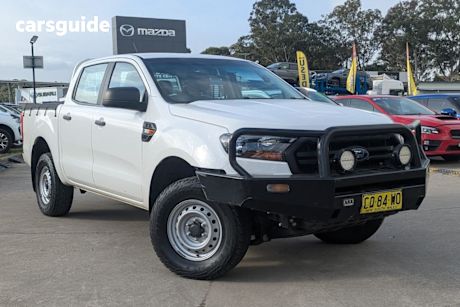White 2018 Ford Ranger Double Cab Pick Up Xl 3.2 (4X4)