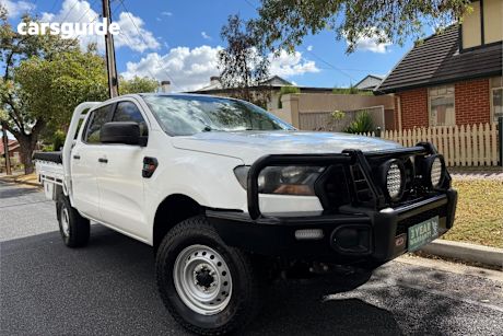 White 2019 Ford Ranger Double Cab Chassis Xl 3.2 (4X4)