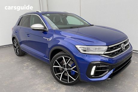 Blue 2025 Volkswagen T-ROC Wagon R