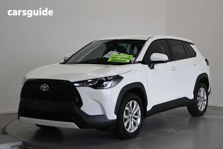 White 2023 Toyota Corolla Cross SUV GX F