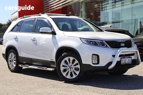 White 2014 Kia Sorento SUV SLI 4X4