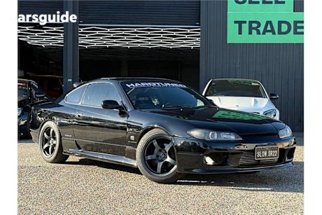 Black 2002 Nissan 200SX Coupe SPEC S R