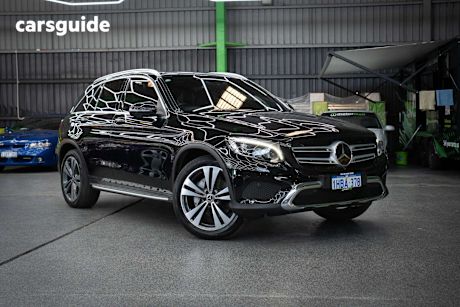 Black 2017 Mercedes-Benz GLC-Class SUV GLC250 4WD