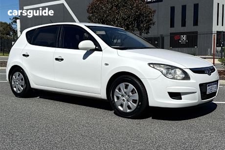 White 2011 Hyundai I30 Hatch SX F