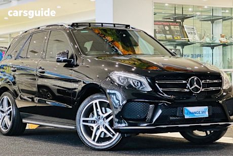 Black 2017 Mercedes-Benz GLE-Class SUV GLE43 AMG 4WD