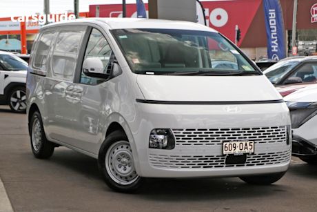 White 2024 Hyundai Staria Load Commercial F