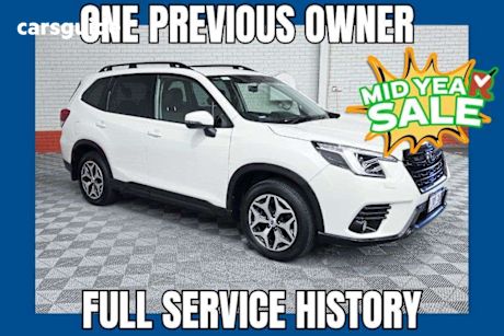 Green 2022 Subaru Forester SUV 2.5I-L 4WD