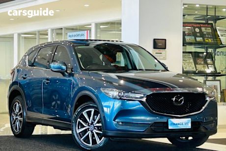 Blue 2017 Mazda CX-5 SUV AKERA 4X4