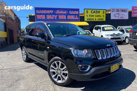 Black 2013 Jeep Compass Wagon Limited (4X4)