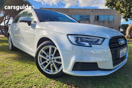 White 2018 Audi A3 Hatchback 1.4 Tfsi Sportback Cod