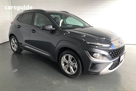 Grey 2020 Hyundai Kona SUV ELITE F