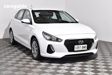 White 2018 Hyundai I30 Hatch GO F
