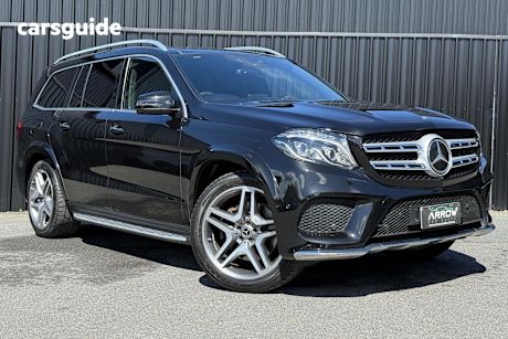 Black 2017 Mercedes-Benz GLS-Class SUV GLS350 D 4WD