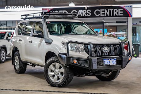 White 2018 Toyota Landcruiser Prado SUV GX 4X4