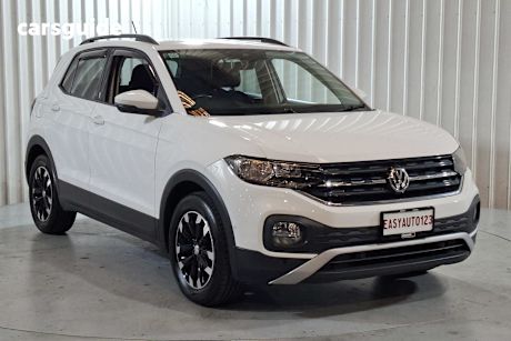 White 2020 Volkswagen T-Cross Wagon 85Tsi Life
