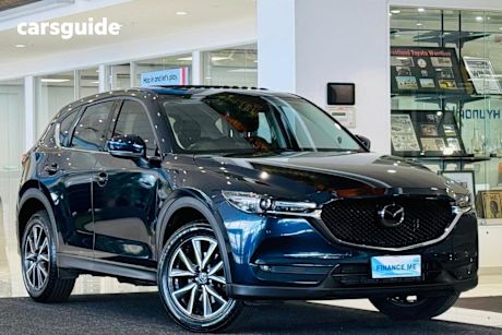Blue 2017 Mazda CX-5 SUV AKERA 4X4