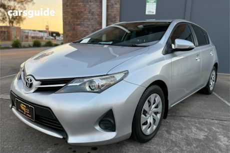 Silver 2013 Toyota Corolla Hatch ASCENT F