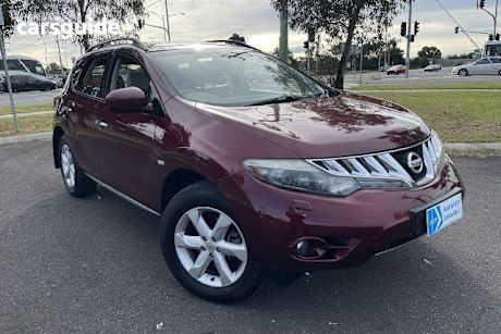 Red 2010 Nissan Murano SUV TI 4X4