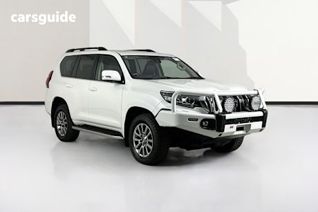 White 2019 Toyota Landcruiser Prado Wagon Kakadu (4X4)