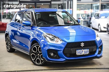 Blue 2021 Suzuki Swift Hatch SPORT F