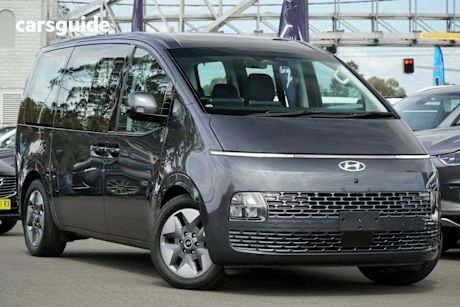 Grey 2021 Hyundai Staria SUV HIGHLANDER F