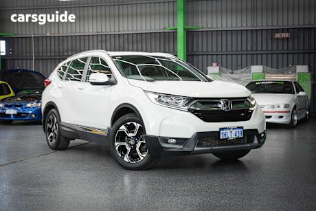 White 2018 Honda CR-V SUV VTI-L F