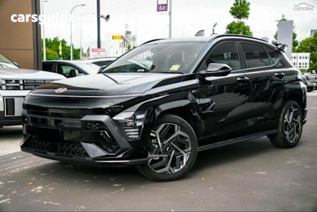 Black 2025 Hyundai Kona OtherCar PREMIUM N LINE