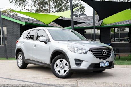 Grey 2016 Mazda CX-5 SUV MAXX F