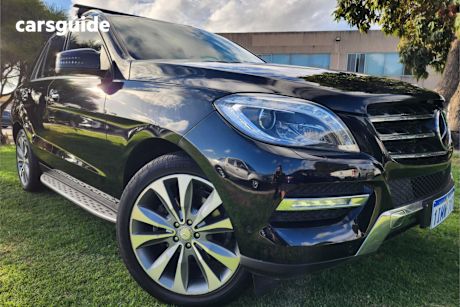Black 2014 Mercedes-Benz ML350 Wagon Cdi Bluetec (4X4)
