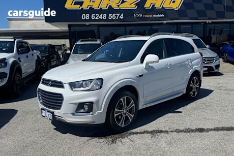 White 2018 Holden Captiva Wagon 7 Ltz (Awd)
