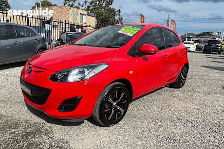 Red 2012 Mazda Mazda2 Hatch NEO F