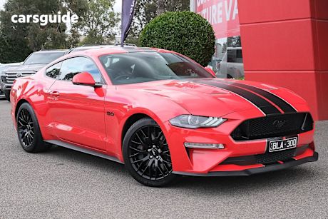 Red 2020 Ford Mustang Coupe GT R