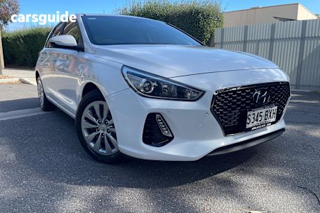 White 2018 Hyundai I30 Hatch GO F