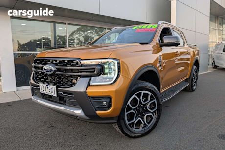 Yellow 2024 Ford Ranger Double Cab Pick Up Wildtrak 2.0 (4X4)