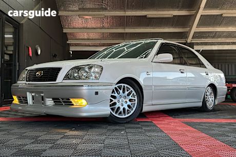 White 2002 Toyota Crown Sedan ATHLETE V SEDAN 4DR SEDAN 8SP AUTO 2.5T