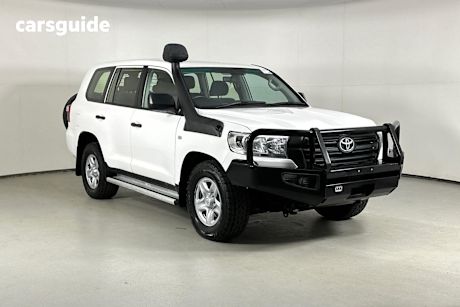 White 2020 Toyota Landcruiser Wagon Lc200 Gx (4X4)