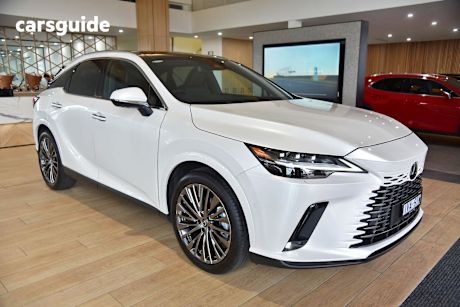 White 2024 Lexus RX SUV RX350 SPORTS LUXURY 4X4