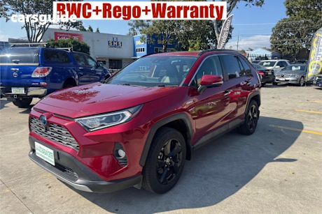 Red 2020 Toyota RAV4 Wagon Cruiser Awd Hybrid