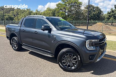 Grey 2024 Ford Ranger Double Cab Pick Up Wildtrak 2.0 (4X4)