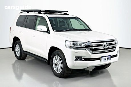 White 2020 Toyota Landcruiser Wagon Lc200 Vx (4X4)