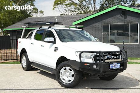 White 2017 Ford Ranger Dual Cab Utility Xlt 3.2 (4X4)
